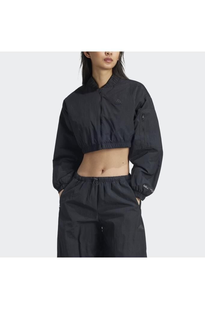 adidas City Escape Padded Kadın Bomber Ceket Siyah IV9779