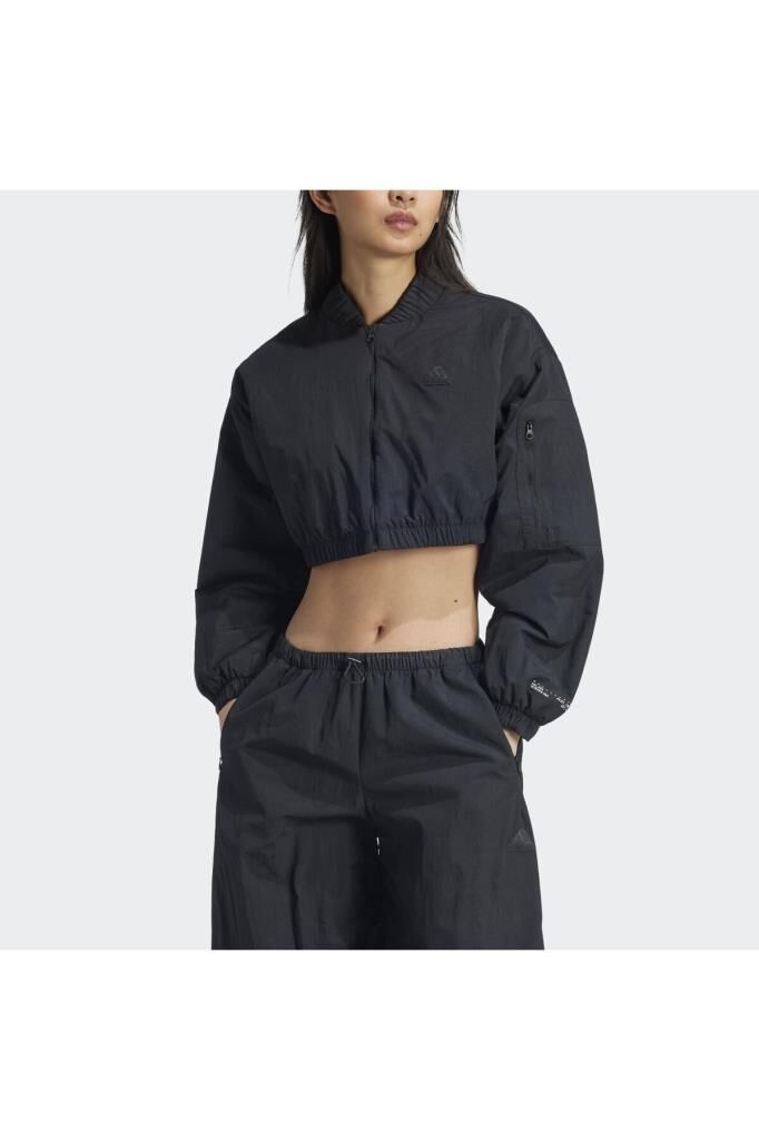 adidas City Escape Padded Kadın Bomber Ceket Siyah IV9779