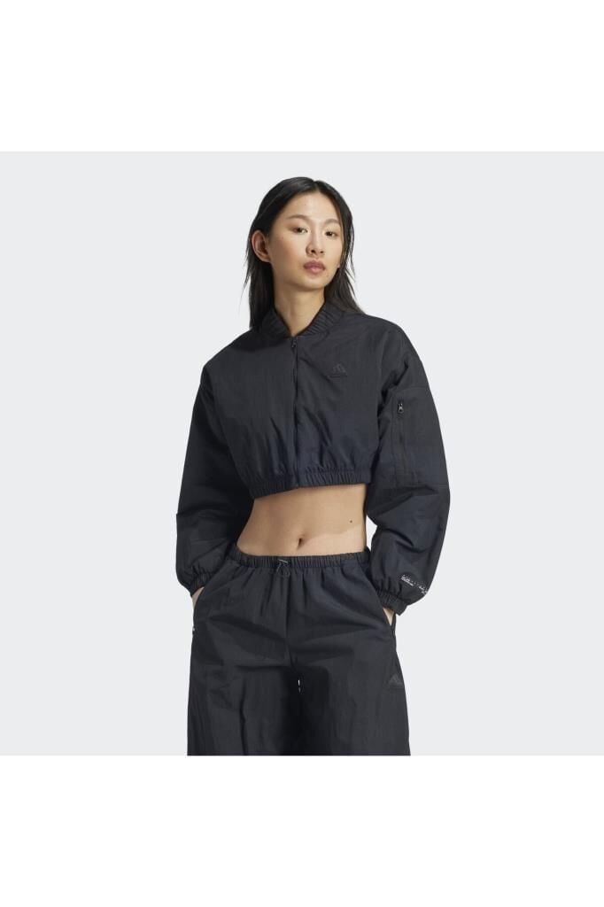 adidas City Escape Padded Kadın Bomber Ceket Siyah IV9779