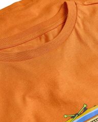 Skechers B Short Sleeve Regular Fit Kız Çocuk Tişört Turuncu SK2510102-701