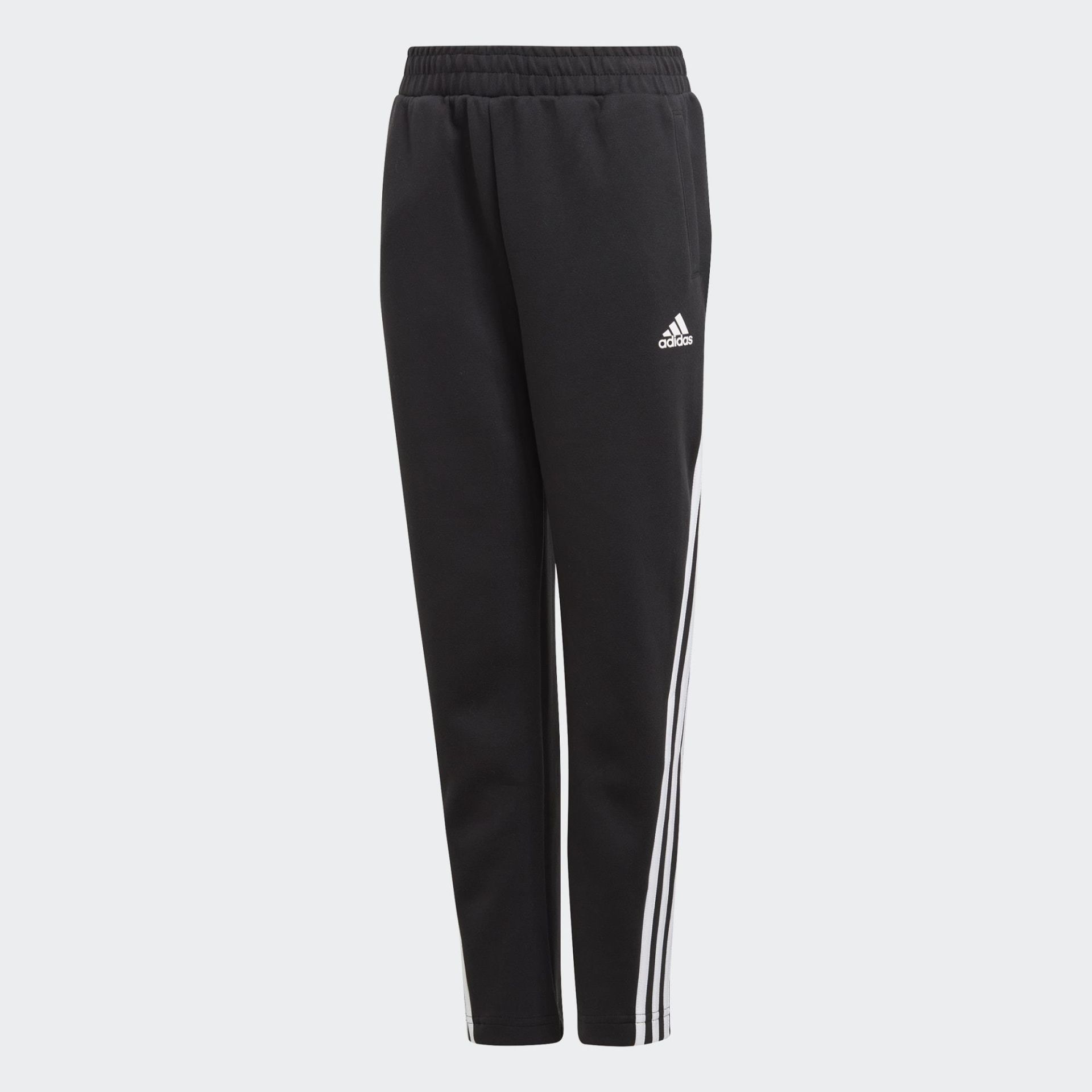 Adidas 3-Stripes GE0668 Doubleknit Tapered Leg Eşofman Altı - Siyah