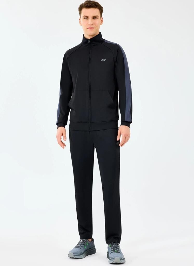 Skechers M Performance Track Suit Erkek Eşofman Takımı Lacivert S212165-0505