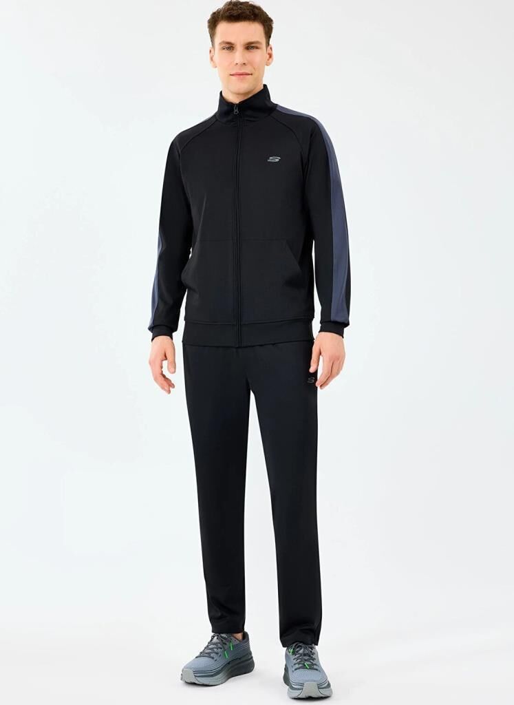 Skechers M Performance Track Suit Erkek Eşofman Takımı Lacivert S212165-0505