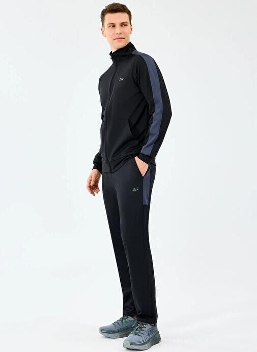 Skechers M Performance Track Suit Erkek Eşofman Takımı Lacivert S212165-0505
