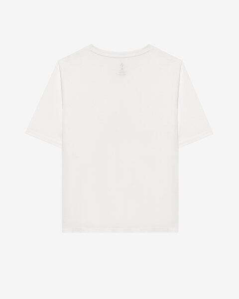 Skechers W Lounge Regular Crew Neck Kadın Tişört Beyaz S2510327-102