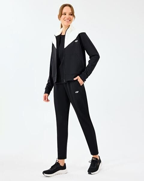 Skechers W Performance Track Suit Kadın Eşofman Takımı Siyah S212251-3817