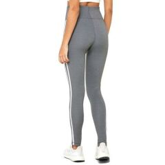 Adidas W D2M 3S Hr Lt Kadın Tayt Gri FI0830