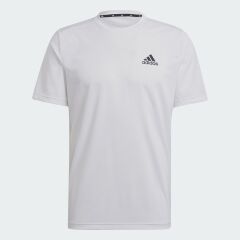 Adidas Aeroready Designed To Move Beyaz Erkek T-shirt GM5509
