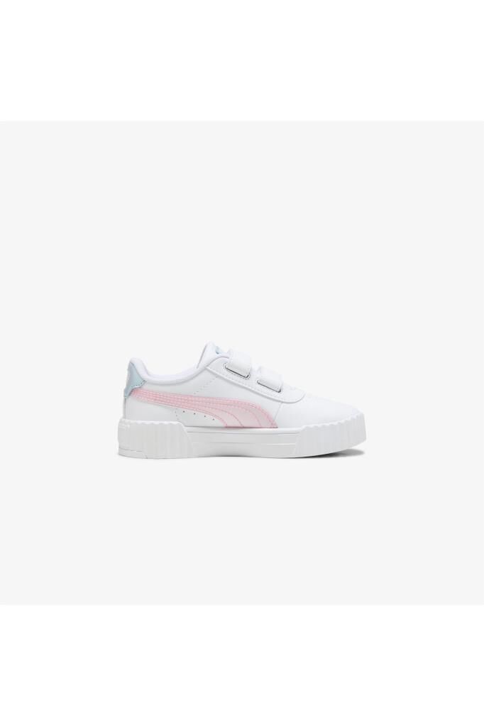 Puma Carina 3.0 Blurry DreamsV PS Kız Çocuk Spor Ayakkabı Beyaz 40060901