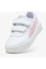 Puma Carina 3.0 Blurry DreamsV PS Kız Çocuk Spor Ayakkabı Beyaz 40060901