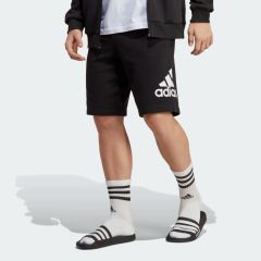 adidas Essentials Big Logo French Terry Şort - Siyah IC9401