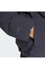 adidas Helionic Climawarm Relaxed Kadın Mont Siyah JN2087