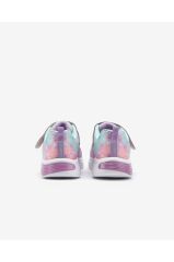 Skechers Star Sparks  Kız Çocuk Gri Işıklı Spor Ayakkabı 302324L SMLT