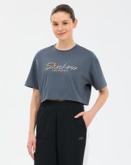 Skechers W Crop Graphic T-shirt - S2610054-3998