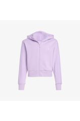 adidas Jg 3S Fl Ts 240 Essentials Çocuk Eşofman Takımı Mor JN2439