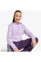 adidas Jg 3S Fl Ts 240 Essentials Çocuk Eşofman Takımı Mor JN2439