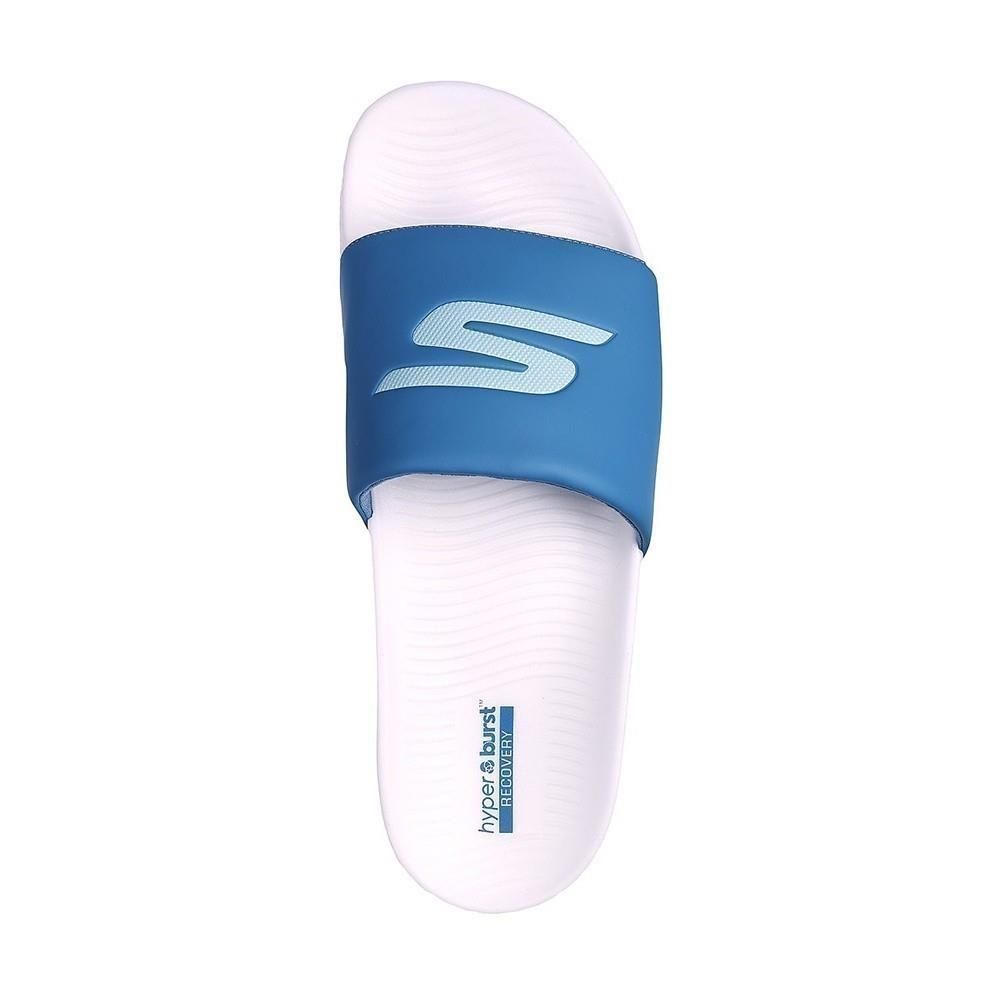 Skechers Hyper Slide Erkek Mavi Terlik 246020 WBL
