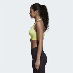 Adidas STRNGR Chill Kadın Sarı Sporcu Sütyeni CV3400