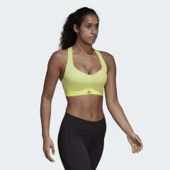 Adidas STRNGR Chill Kadın Sarı Sporcu Sütyeni CV3400