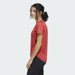 Adidas Kadın Tişört Run FR8387  It 3-stripes Fast Tee