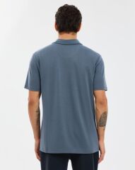 Skechers M Soft Touch Pique Polo S2610086-3998 Gri Erkek Tişört