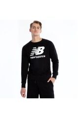 New Balance Erkek Sweatshirt Siyah MNC1105-BK