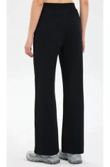 Skechers W Essential Wide Leg Sweatpant Kadın Eşofman Altı Siyah S2610152-3817