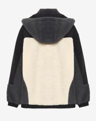 Skechers M Outdoor Fleece Full Zip Sherpa Erkek Sweatshirt Lacivert S242183-102