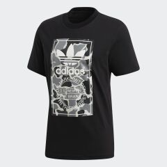 Adidas DH4769 Camouflage Label Siyah Erkek Tişört