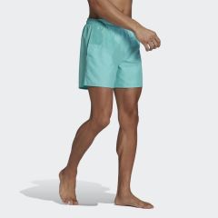 Adidas Solid Erkek Yeşil Mayo Şort GQ1080