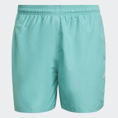 Adidas Solid Erkek Yeşil Mayo Şort GQ1080