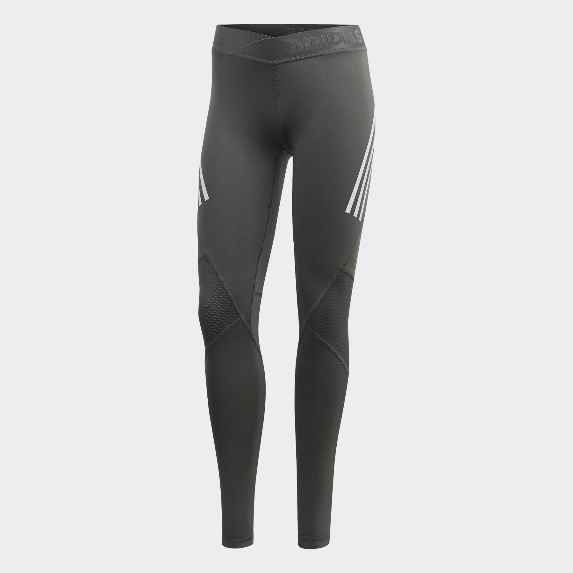 Adidas DQ3558 Ask Spr Lt 3S Kadın Gri Spor Tayt