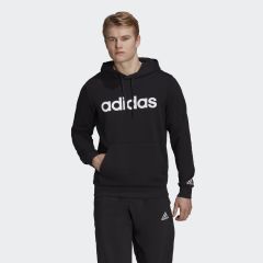 Adidas Essential Logo Erkek Siyah Sweatshirt GK9064