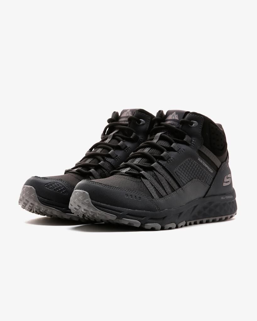 Skechers Escape Plan - Outward Voyage Kadın Bot Siyah 180063 CCBK