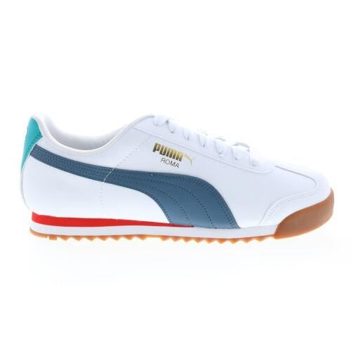 Puma Roma Basic+Puma White-Evening Sky-Gum