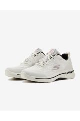 Skechers Go Walk Arch Fit - Idyllic Erkek Beyaz Yürüyüş Ayakkabısı 216116 WBRD