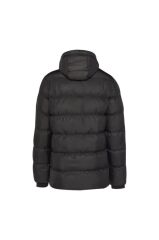 New Balance Erkek Siyah Kapüşonlu Mont MPJ3122-BK