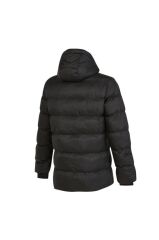 New Balance Erkek Siyah Kapüşonlu Mont MPJ3122-BK