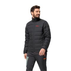 Jack Wolfskin Ather Down Jkt M Erkek Outdoor Mont Siyah 1207681-6350