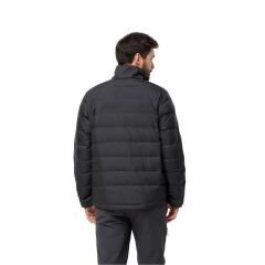Jack Wolfskin Ather Down Jkt M Erkek Outdoor Mont Siyah 1207681-6350