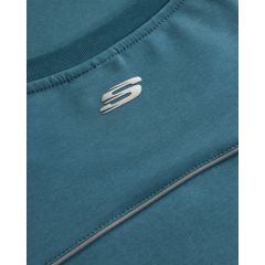 Skechers Graphic T-Shirt M Short Sleeve Erkek Petrol Tshirt S231094-405