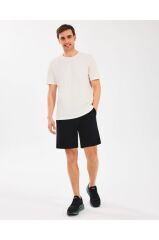 Skechers M Essential Sweatshort Erkek Şort Siyah S2510064-001