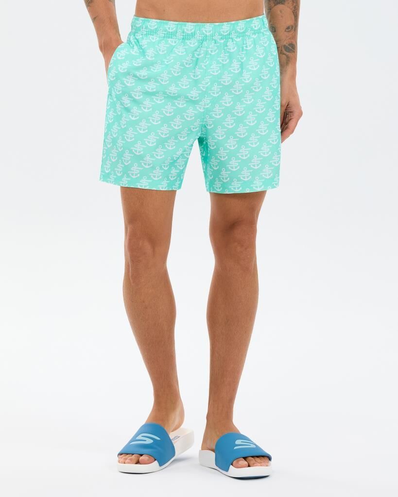 Skechers M 5 Inch Swimshort Erkek Mavi Deniz Şortu S2610133-1410