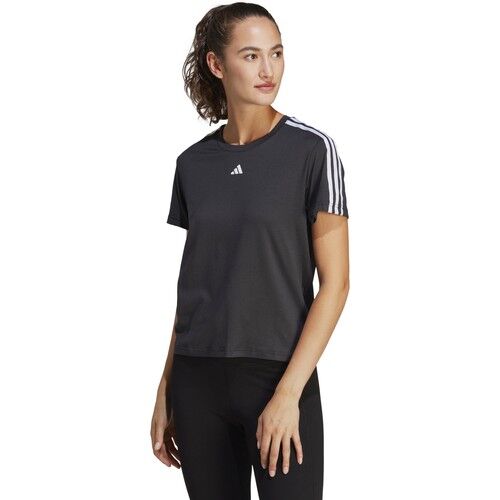 adidas Train Essentials 3S Kadın Tişört Siyah IC5039