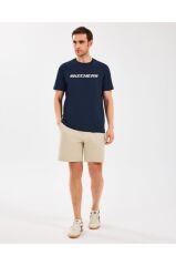 Skechers M Essential Sweatshort Erkek Şort Bej S2510064-013