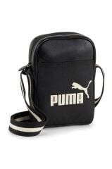 Puma Campus Compact Portable Omuz Çantası Siyah 09095401