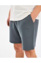 Skechers M Essential Sweatshort Erkek Şort Gri S2510064-003
