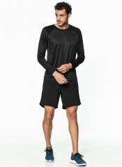 Adidas Erkek Antrenman T-shirt - D2M Longsleeve - BK0975