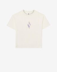 Skechers W Graphic Tee Loose Fit  Kadın Tişört Beyaz S2510311-102