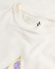 Skechers W Graphic Tee Loose Fit  Kadın Tişört Beyaz S2510311-102